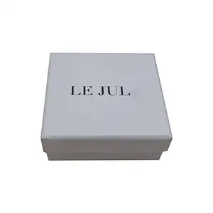 Luxury High Quality Lid And Base Gift Box Black Packaging Paper Top and Bottom Paperboard Box With Custom Logo