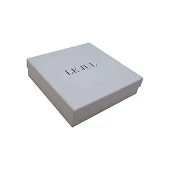 Luxury High Quality Lid And Base Gift Box Black Packaging Paper Top and Bottom Paperboard Box With Custom Logo