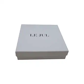 Luxury High Quality Lid And Base Gift Box Black Packaging Paper Top and Bottom Paperboard Box With Custom Logo